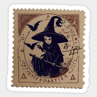 Hocus Pocus 3 Stamp - Postage Stamp Series Sticker